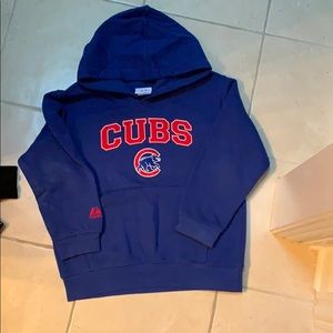 Boys Cubs hooded sweatshirt